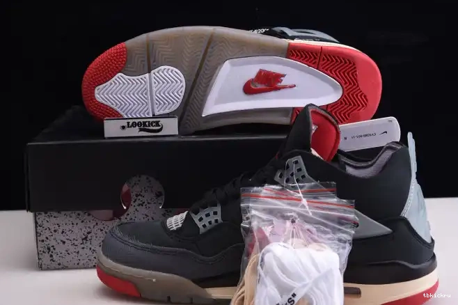 Cheap TBkick 4 Air CV9388-001 White Off Bred Jordan Retro x 0519